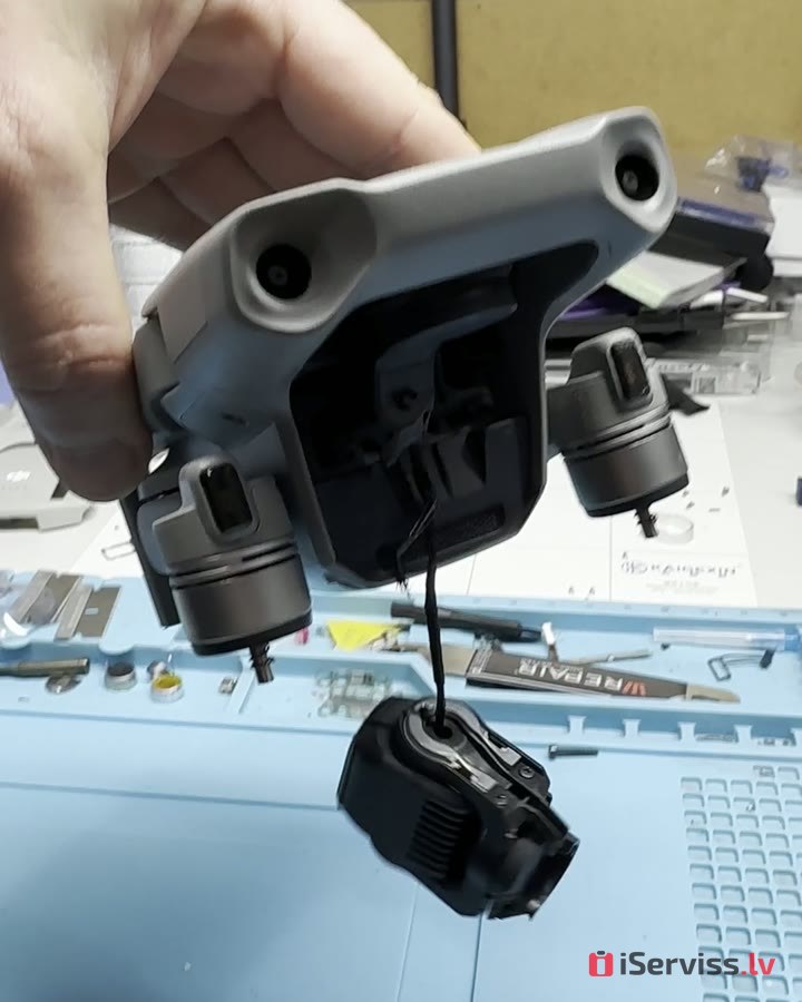 3. Bojāts gimbals — sarežģītāks gadījums.