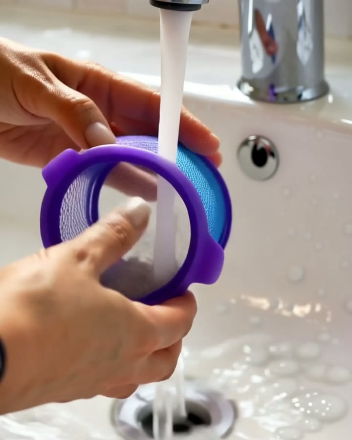 1. Wash the filter once a month.
