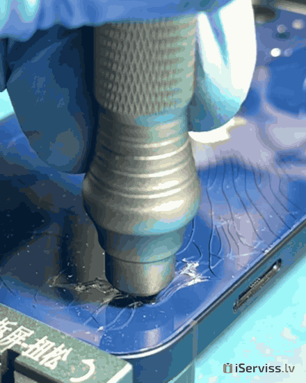 Removing the old glass
