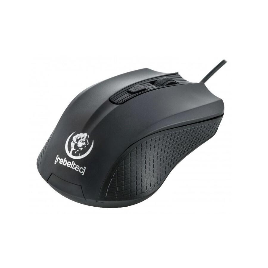 Rebeltec Galaxy Optical Wireless Bluetooth Mouse - Black / Red