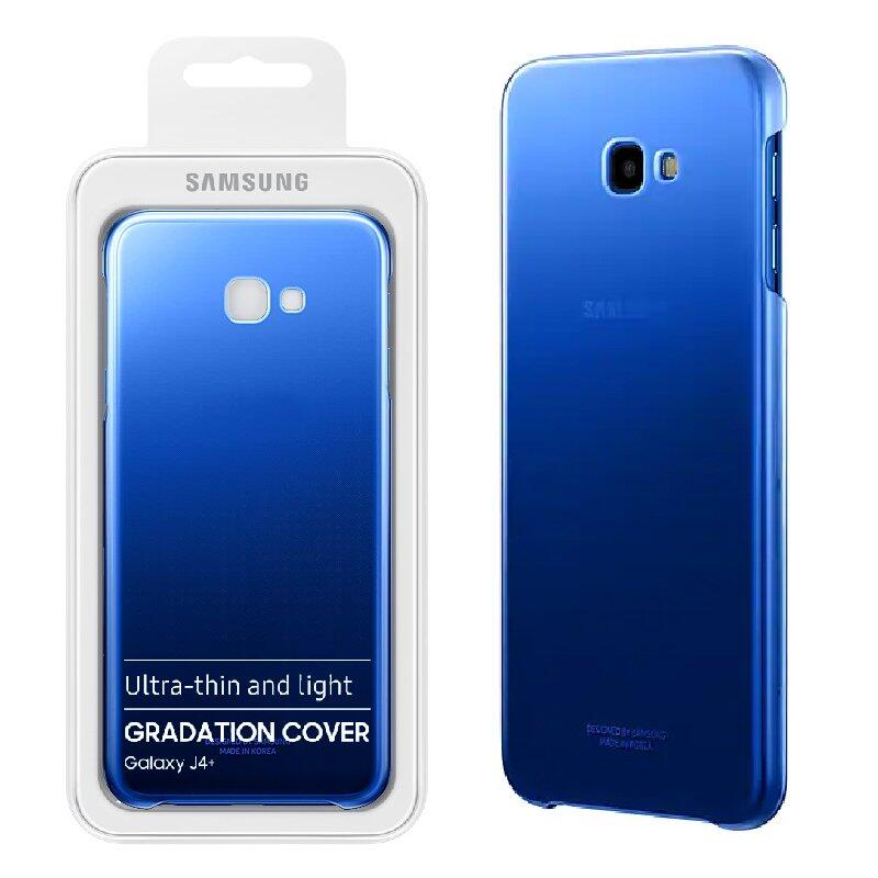 Чехол samsung gradation cover. Самсунг j4+ синий. Samsung j415. Чехол Samsung EF-aj415 для Samsung Galaxy j4+. Чехол gradation Cover.